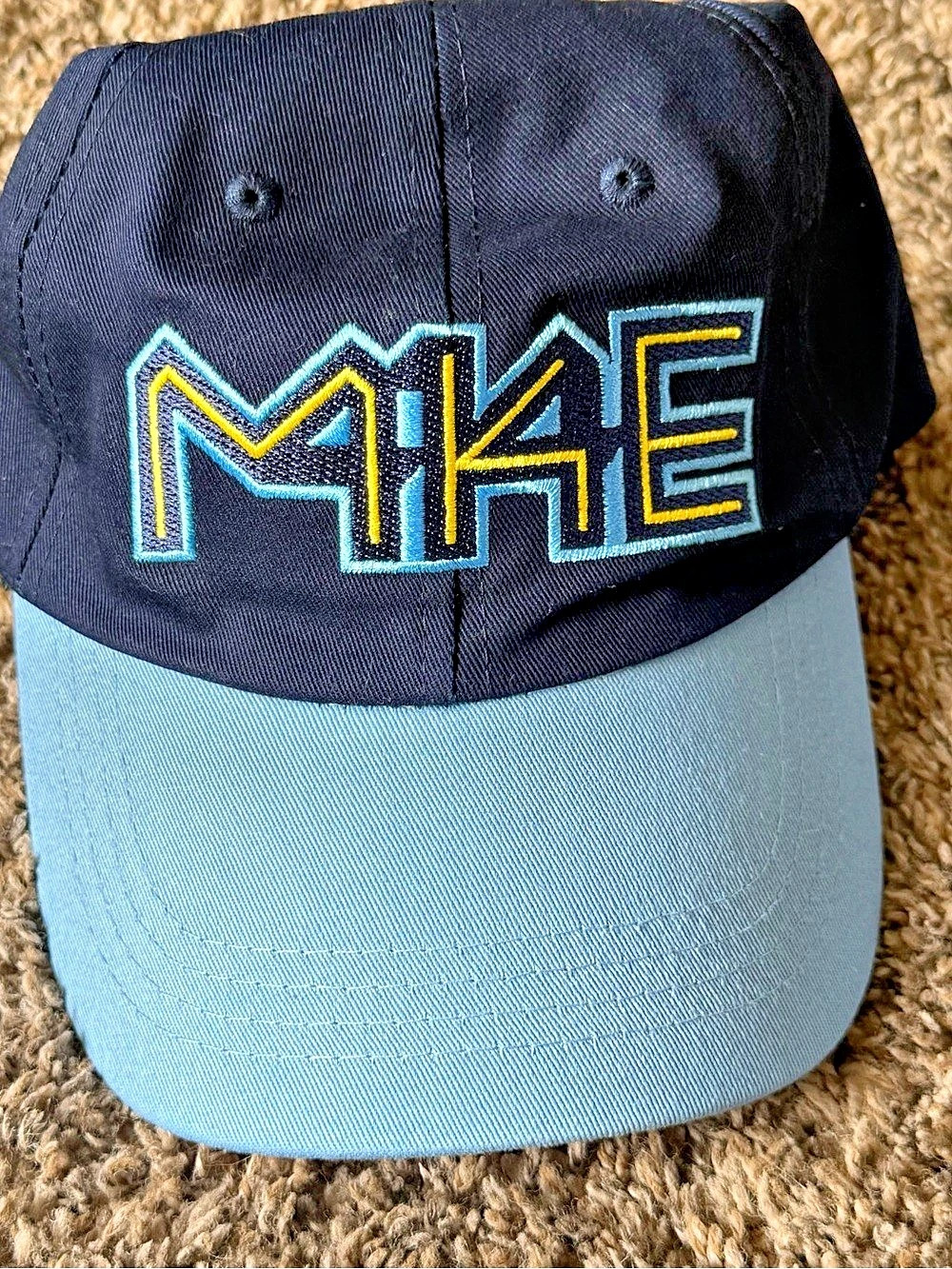 Milwaukee Brewers Youth City Connect Adjustable Hat Baseball Cap Kids Crew MLB